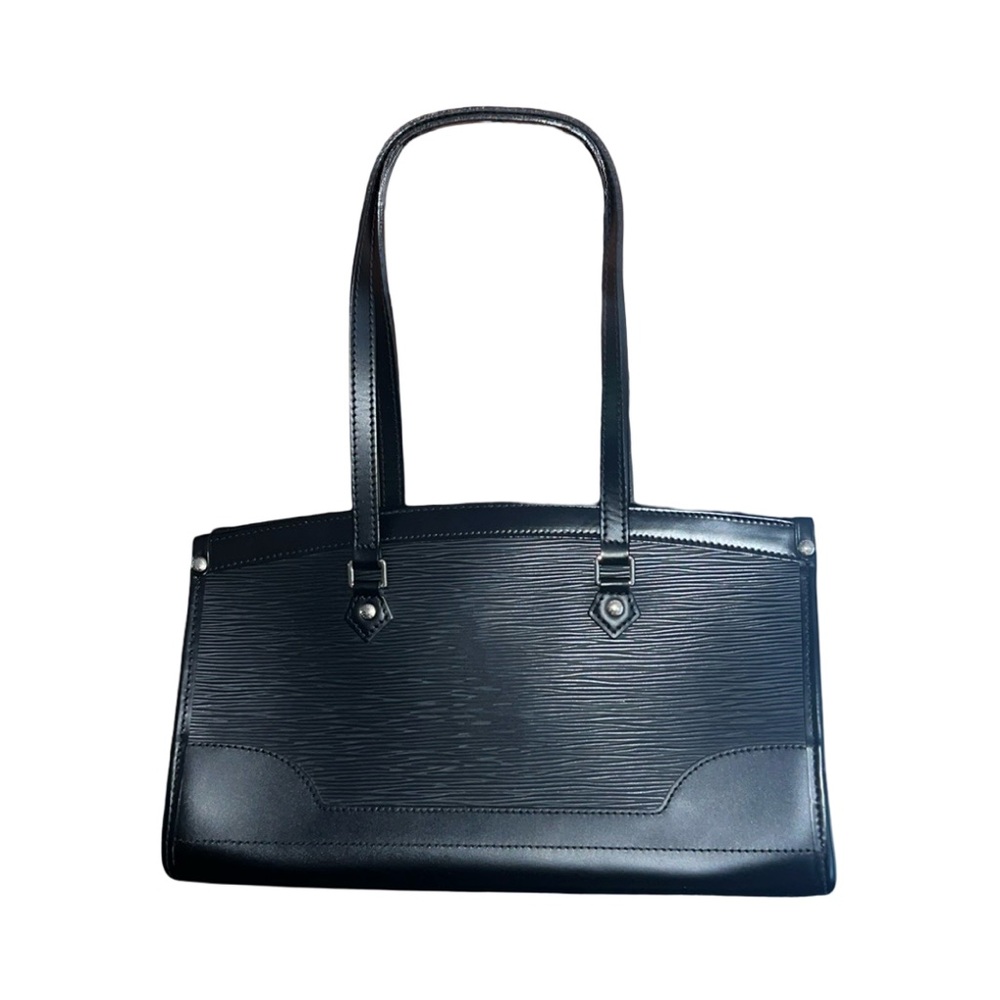 LOUIS VUITTON Madeleine PM Epi Leather Black Shoulder Bag Handbag Purse - Picture 6 of 14